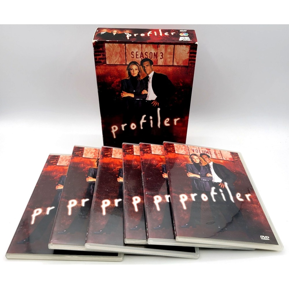 Profiler - Season 3 Three‎ 3rd Third (DVD, 2004, 6-Disc)